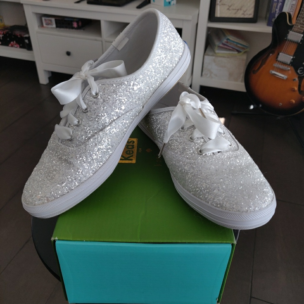 Keds kate spade new york champion glitter shoe
